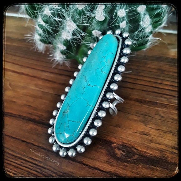 Natural Stone Ring - Picture 1 of 4